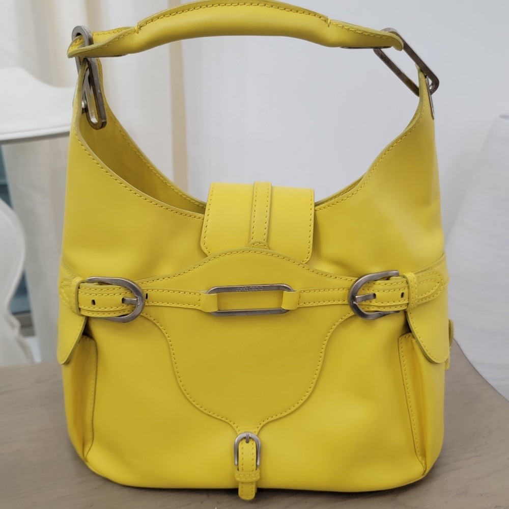 Jimmy choo Yellow Hobo